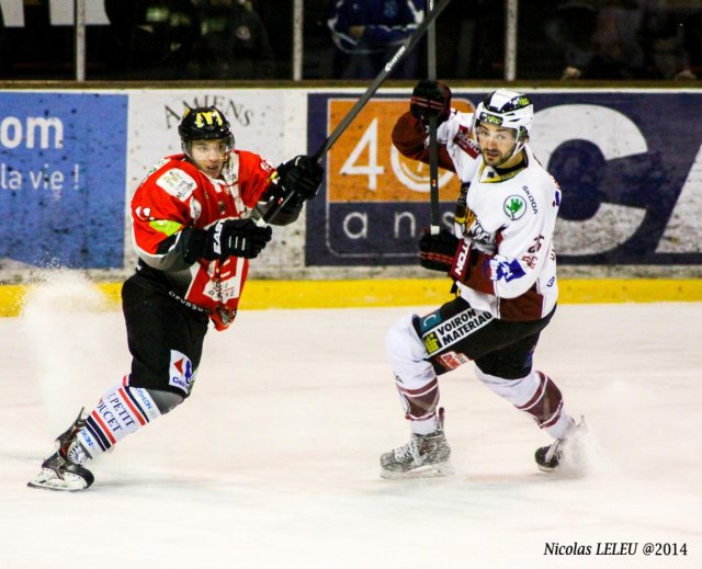 Photo hockey match Amiens  - Morzine-Avoriaz le 19/02/2014