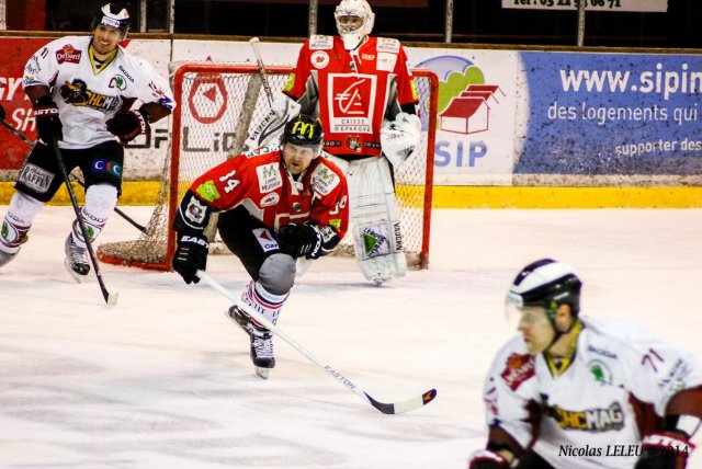 Photo hockey match Amiens  - Morzine-Avoriaz le 19/02/2014