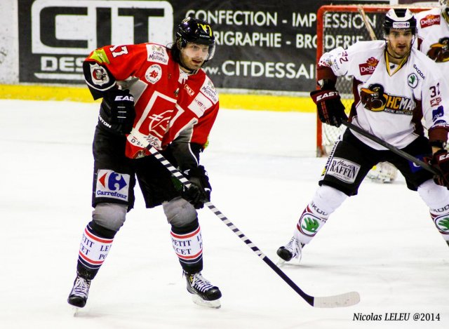 Photo hockey match Amiens  - Morzine-Avoriaz le 19/02/2014