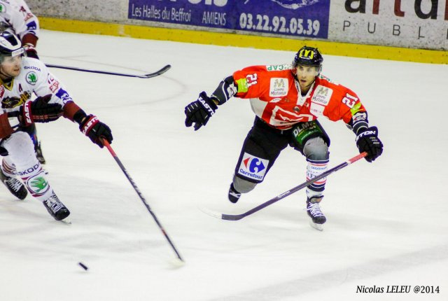 Photo hockey match Amiens  - Morzine-Avoriaz le 19/02/2014