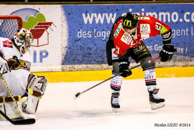Photo hockey match Amiens  - Morzine-Avoriaz le 19/02/2014