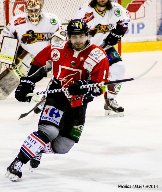 Photo hockey match Amiens  - Morzine-Avoriaz le 19/02/2014