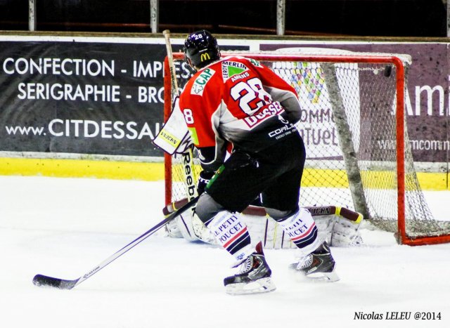 Photo hockey match Amiens  - Morzine-Avoriaz le 19/02/2014