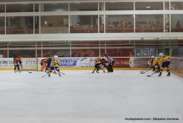 Photo hockey match Tours  - Chamonix  le 13/12/2008