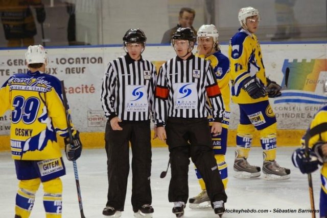 Photo hockey match Tours  - Chamonix  le 13/12/2008