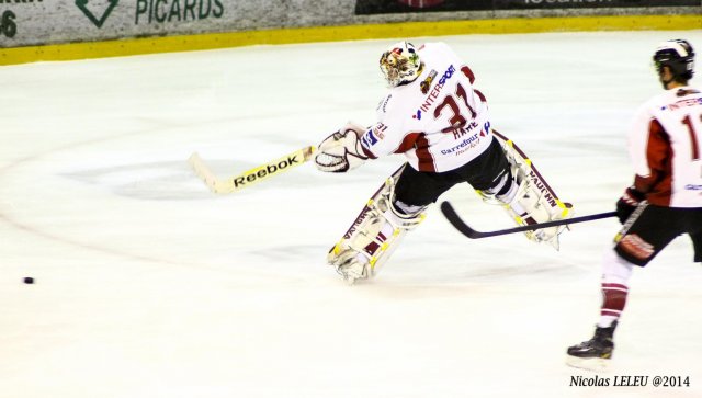 Photo hockey match Amiens  - Morzine-Avoriaz le 25/02/2014