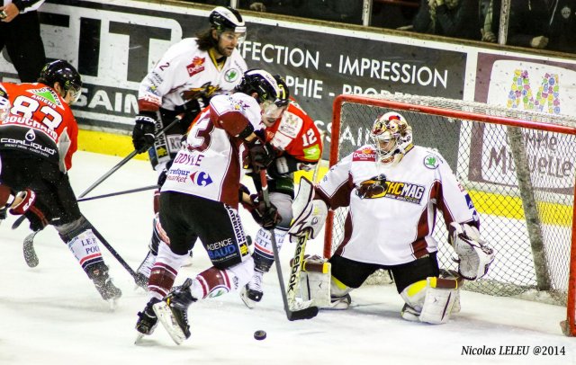 Photo hockey match Amiens  - Morzine-Avoriaz le 25/02/2014