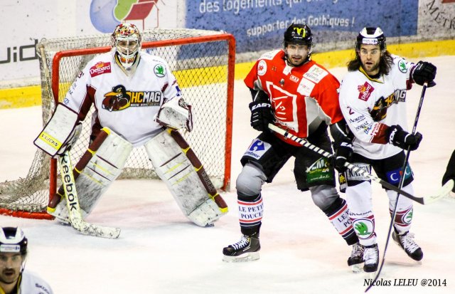 Photo hockey match Amiens  - Morzine-Avoriaz le 25/02/2014