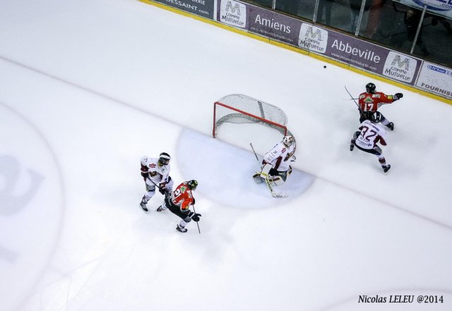 Photo hockey match Amiens  - Morzine-Avoriaz le 25/02/2014