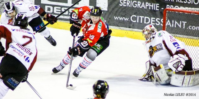 Photo hockey match Amiens  - Morzine-Avoriaz le 25/02/2014