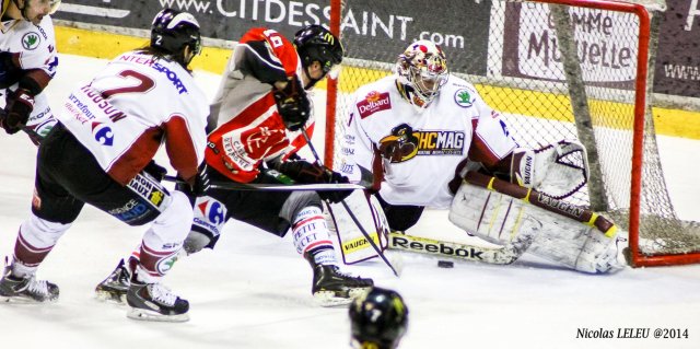 Photo hockey match Amiens  - Morzine-Avoriaz le 25/02/2014