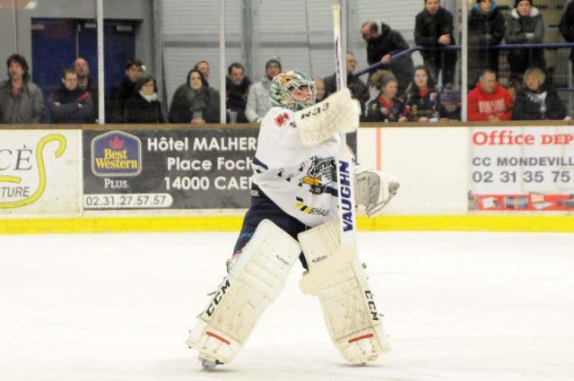 Photo hockey match Caen  - Brest  le 28/02/2014