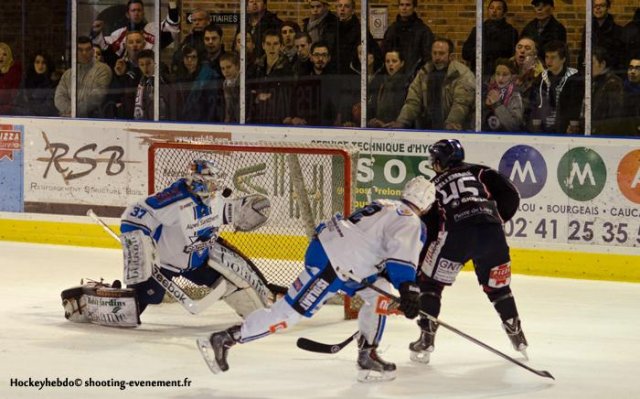 Photo hockey match Angers  - Gap  le 01/03/2014