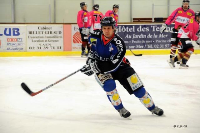 Photo hockey match Caen  - Bordeaux le 13/12/2008