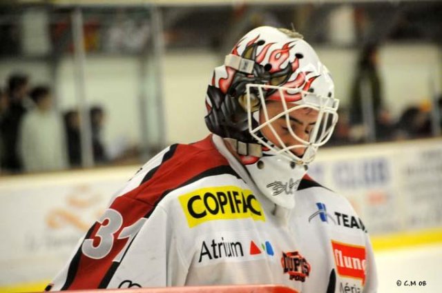 Photo hockey match Caen  - Bordeaux le 13/12/2008