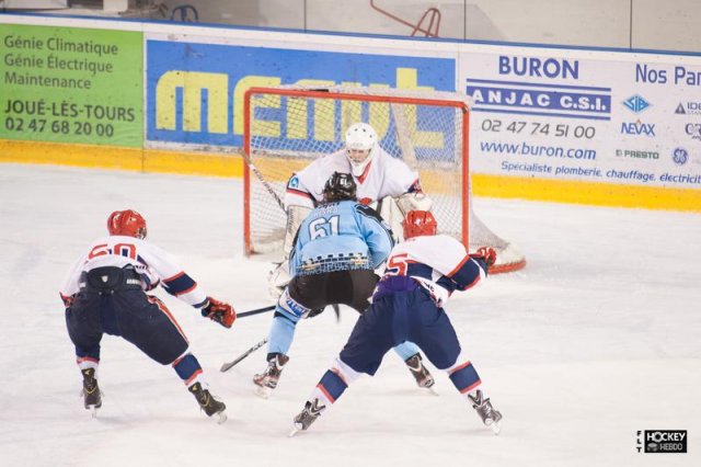 Photo hockey match Tours  - Evry  le 01/03/2014