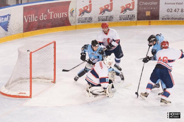Photo hockey match Tours  - Evry  le 01/03/2014