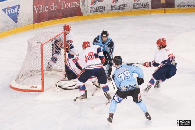 Photo hockey match Tours  - Evry  le 01/03/2014