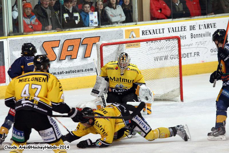 Chamonix  1 - 5 Rouen