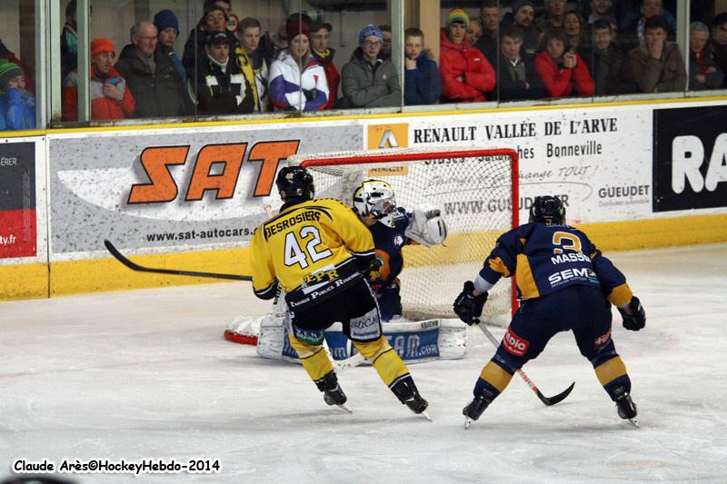 Chamonix  1 - 5 Rouen