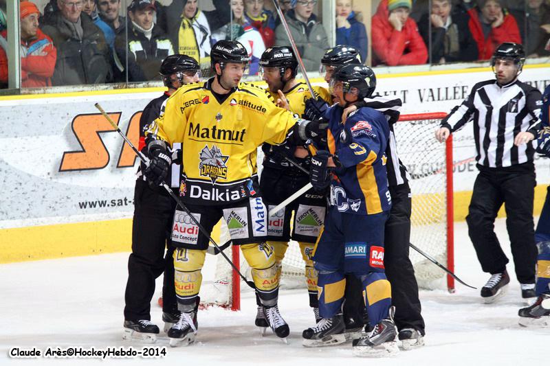 Chamonix  1 - 5 Rouen