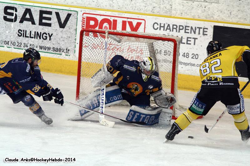 Chamonix  1 - 5 Rouen