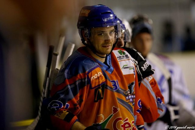 Photo hockey match Clermont-Ferrand - Courchevel-Méribel-Pralognan le 08/03/2014