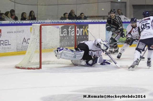 Photo hockey match Rouen - Angers  le 11/03/2014