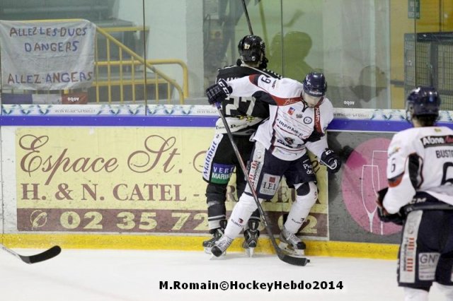 Photo hockey match Rouen - Angers  le 11/03/2014
