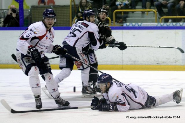 Photo hockey match Rouen - Angers  le 12/03/2014