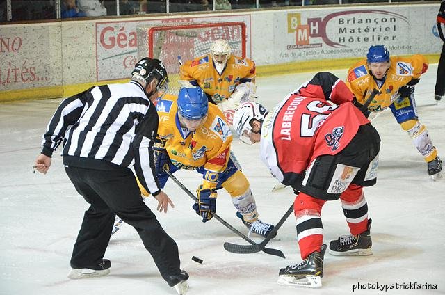 Photo hockey match Briançon  - Dijon  le 12/03/2014