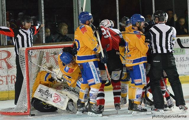 Photo hockey match Briançon  - Dijon  le 12/03/2014