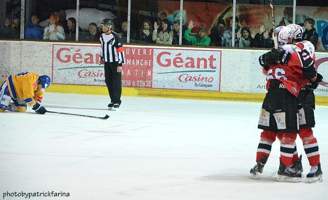 Photo hockey match Briançon  - Dijon  le 12/03/2014