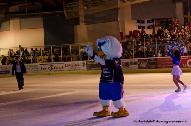 Photo hockey match Angers  - Rouen le 14/03/2014