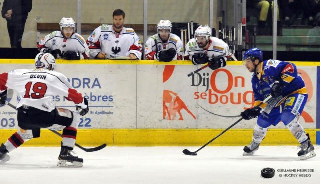 Photo hockey match Dijon  - Briançon  le 14/03/2014