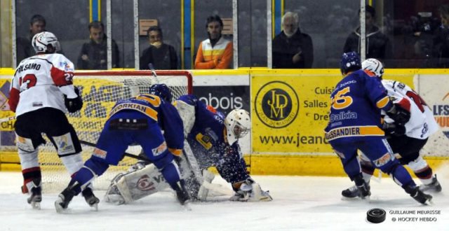 Photo hockey match Dijon  - Briançon  le 15/03/2014