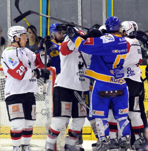 Photo hockey match Dijon  - Briançon  le 15/03/2014