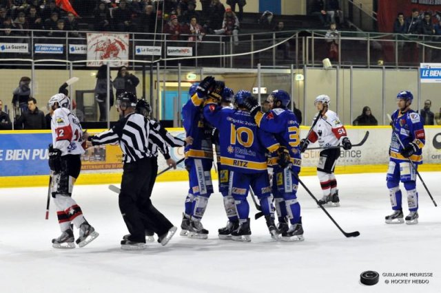 Photo hockey match Dijon  - Briançon  le 15/03/2014