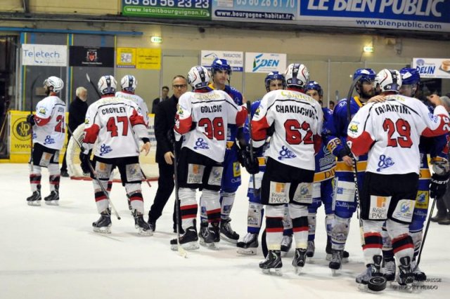Photo hockey match Dijon  - Briançon  le 15/03/2014