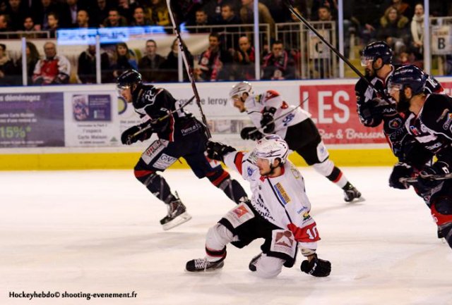 Photo hockey match Angers  - Briançon  le 28/03/2014