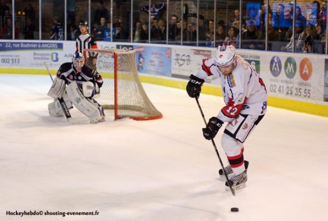 Photo hockey match Angers  - Briançon  le 28/03/2014