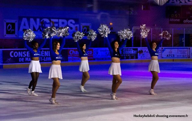 Photo hockey match Angers  - Briançon  le 28/03/2014