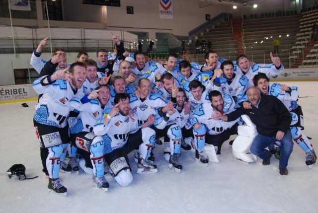 Photo hockey match Courchevel-Méribel-Pralognan - Tours  le 29/03/2014