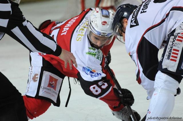 Photo hockey match Briançon  - Angers  le 01/04/2014