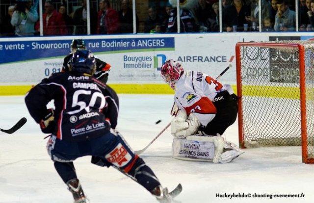 Photo hockey match Angers  - Briançon  le 04/04/2014