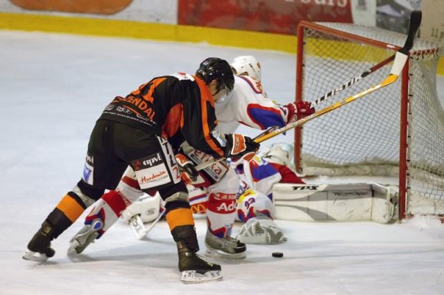 Photo hockey match Tours  - Epinal  le 22/12/2007