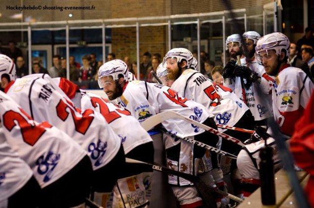 Photo hockey match Angers  - Briançon  le 04/04/2014