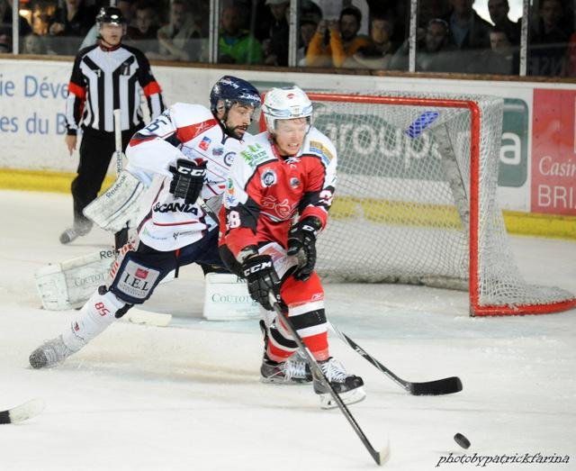 Photo hockey match Briançon  - Angers  le 06/04/2014