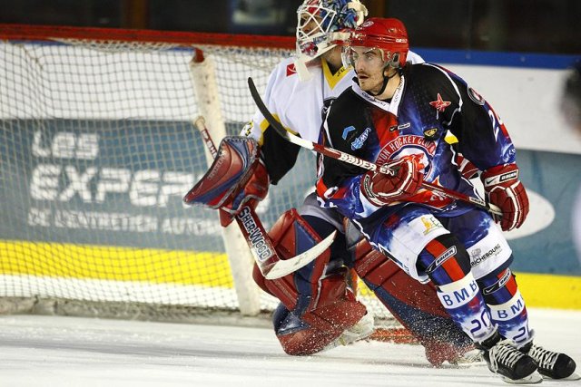 Photo hockey reportage D2 : Lyon Chambéry en images