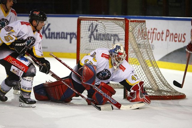 Photo hockey reportage D2 : Lyon Chambéry en images